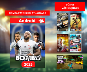 Bomba Patch 2025 + Pacote de Jogos - PG 00