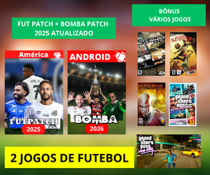 Bomba Patch 2026 + Futpatch 2026 + Pacote de Jogos - PG 00